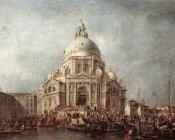 The Doge at the Basilica of La Salute - 弗朗西斯科·格拉蒂